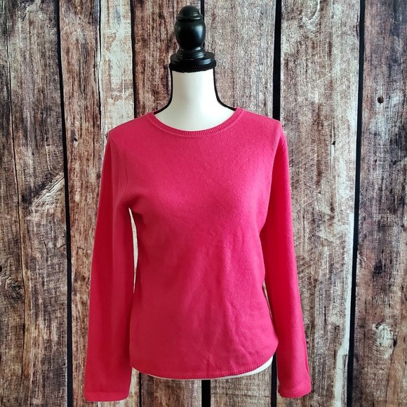 Andre Oliver Pink Size Large 100% Cashmere Sweater - Picture 1 of 4